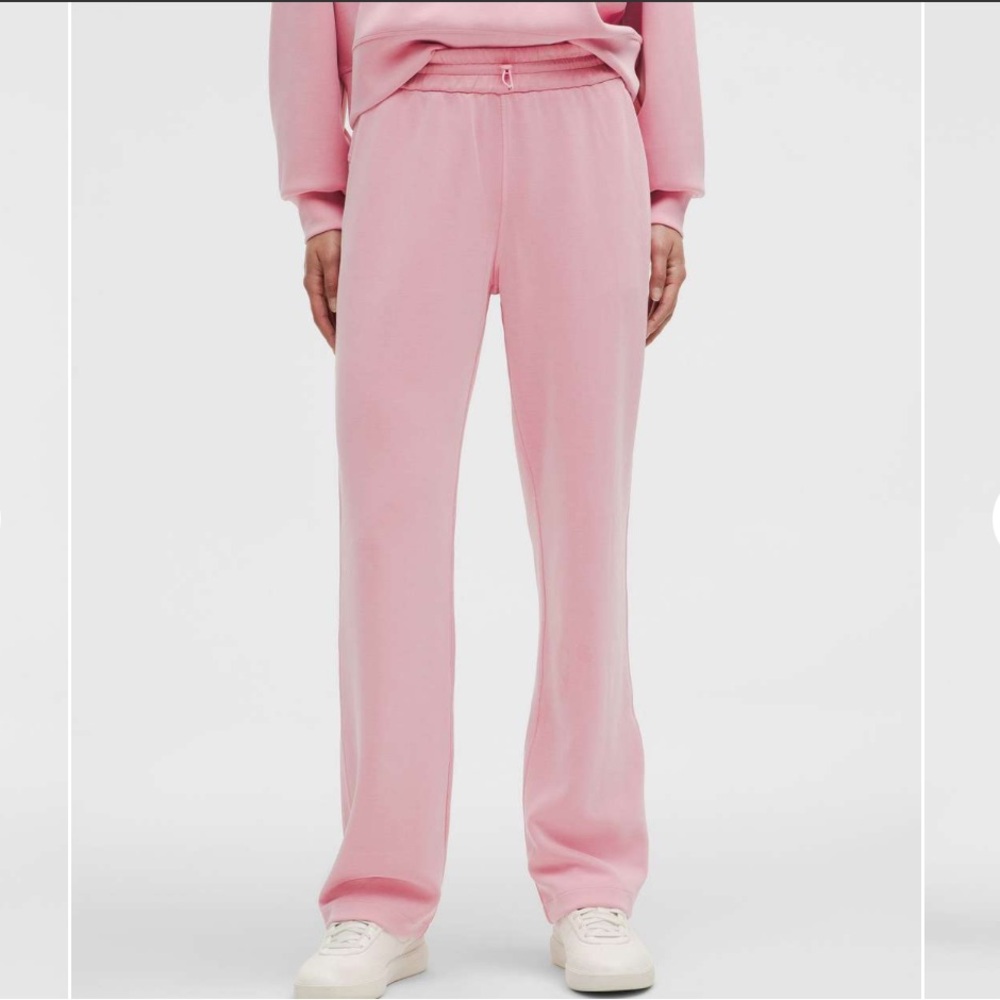Lululemon Softstreme High Rise Pant Regular Pink Tide $128 Retail Size 4